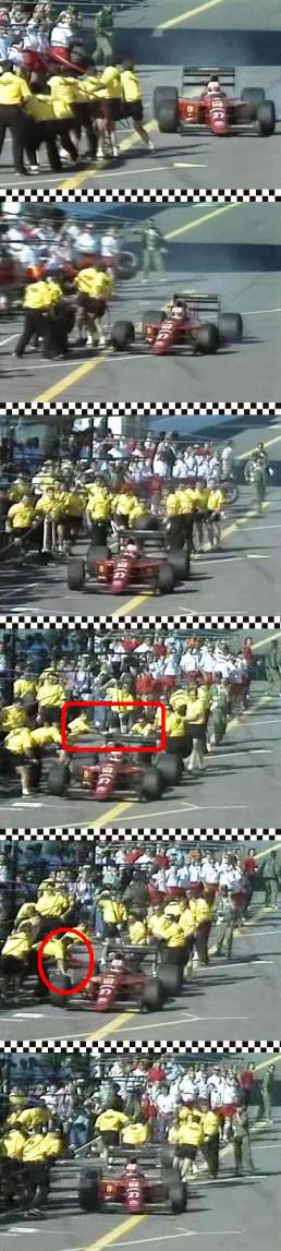GP Portugal 1989, pit stop Mansell - SS by Romário Jr.